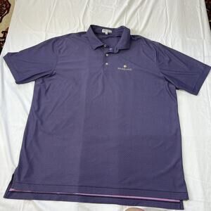 Peter Millar Summer Comfort Mens XL Polo Shirt Golf Primland Golf Course
